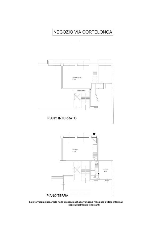 Negozio in Via Cortelonga 13, Monza, {3} - Planimetria 1