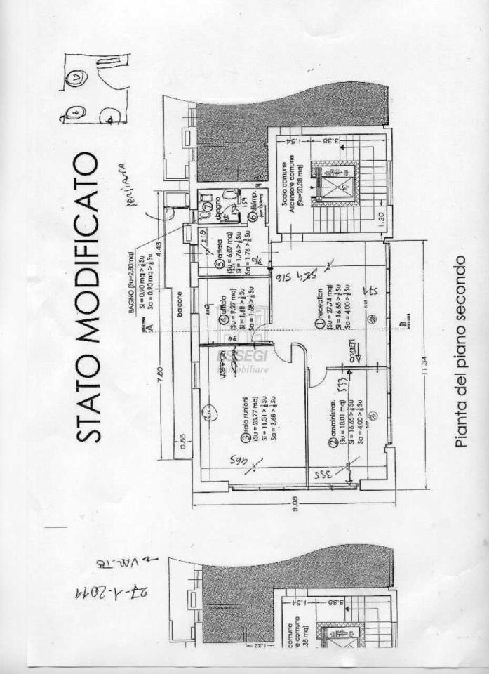 Ufficio in , Lucca, {3} - Planimetria 1