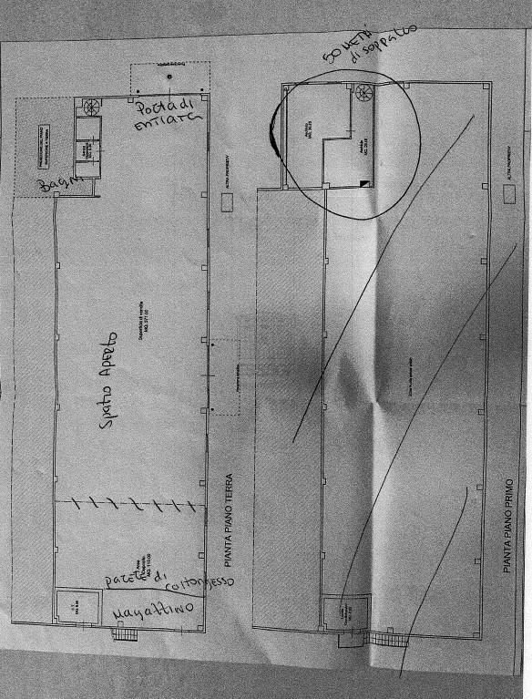 Palazzina commerciale in Via San Iacopo 21, Altopascio, {3} - Planimetria 1