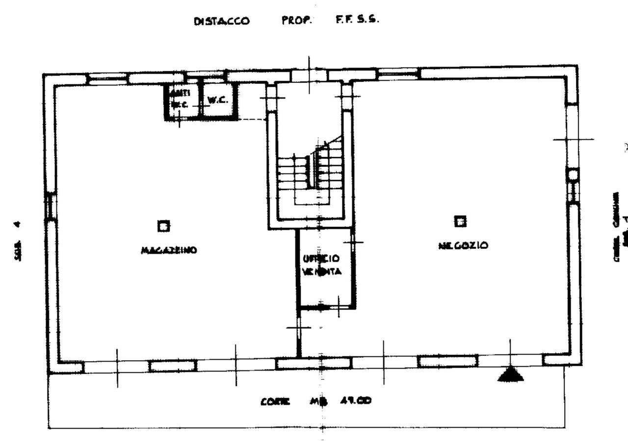 Negozio in Via Salaria 49-47, Monterotondo, {3} - Planimetria 1