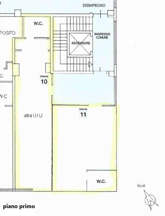 Ufficio in Via Emilia Est, Modena, {3} - Planimetria 1