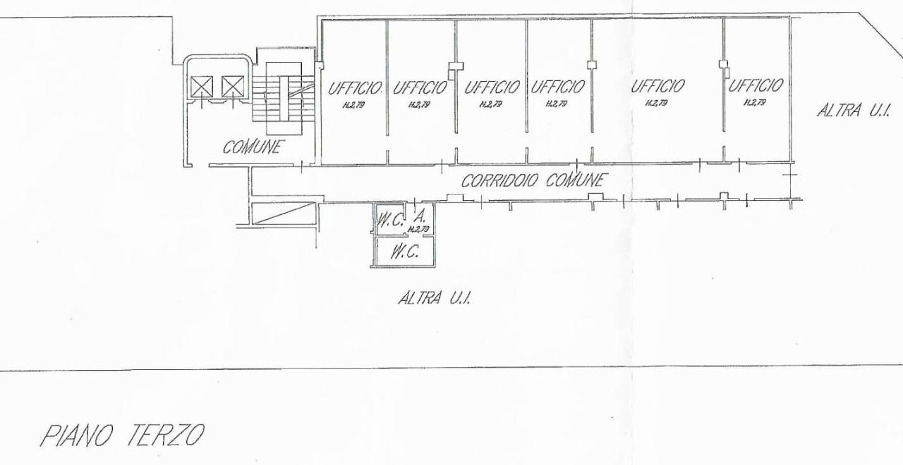 Ufficio in Via Cagliostro, Modena, {3} - Planimetria 1