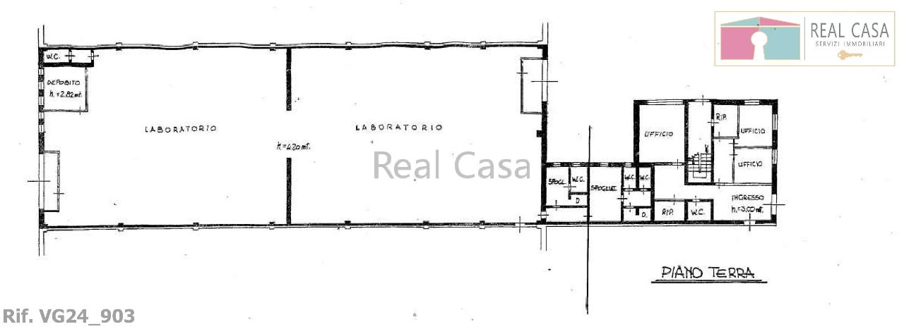 Capannone in Via Alfieri , Modena, {3} - Planimetria 1