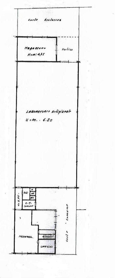 Capannone in Via Belgio, Modena, {3} - Planimetria 1