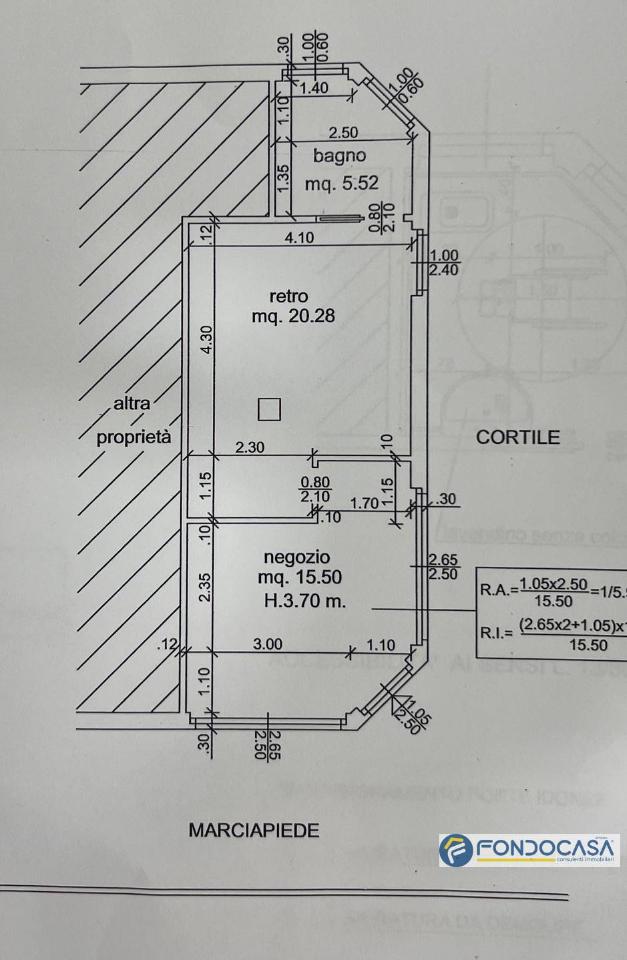 Negozio in Via Agnesi 8, Bovisio-Masciago, {3} - Planimetria 1