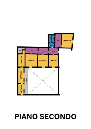 Negozio in Via Giuseppe Miller, Forli', {3} - Planimetria 1