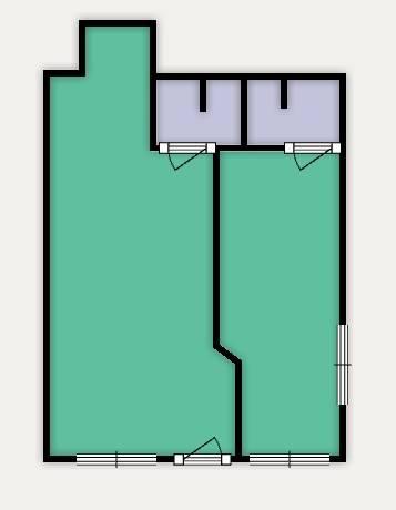 Negozio in Via Pace 23, Carnate, {3} - Planimetria 1