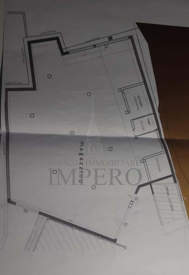 Capannone in Via della Chiesa 1, Ventimiglia, {3} - Planimetria 1