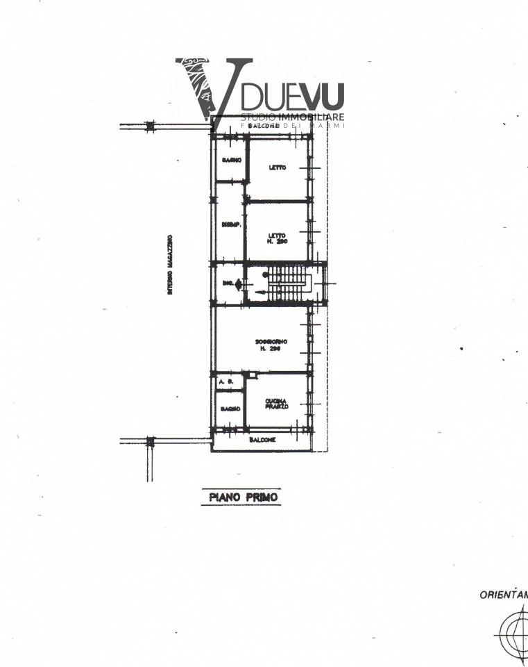 Negozio in Via Lenzi, Cento, {3} - Planimetria 1