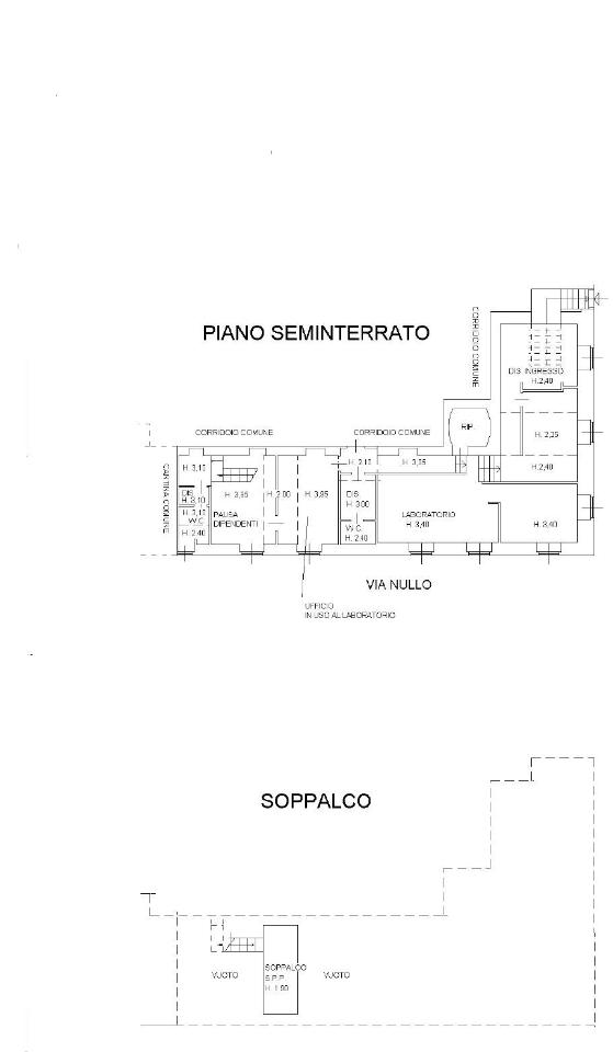 Ufficio in Via Nullo 19, Milano, {3} - Planimetria 1