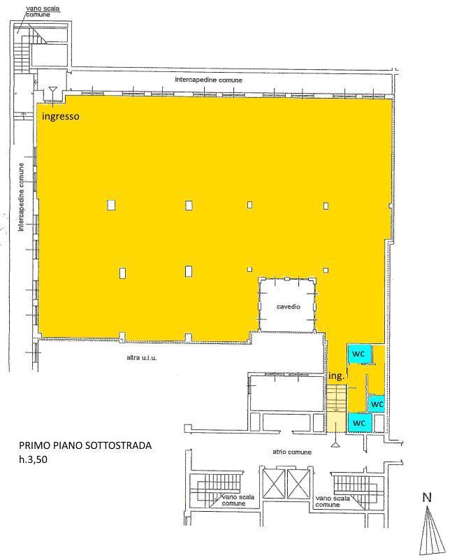 Magazzino in Via Ferrari 39, Monza, {3} - Planimetria 1