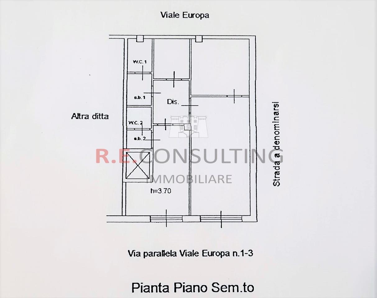 Ufficio in Via P. Impastato, Martina Franca, {3} - Planimetria 1