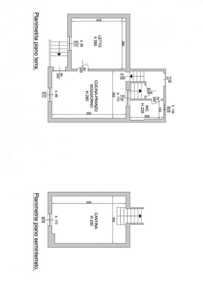 Trilocale in Villachiaviche, Cesena - Planimetria 1