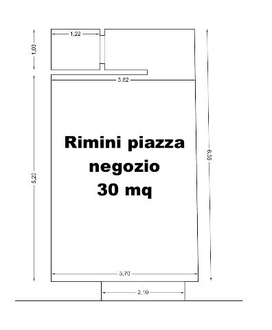 Negozio in Piazza 3 Martiri, Rimini - Foto 1