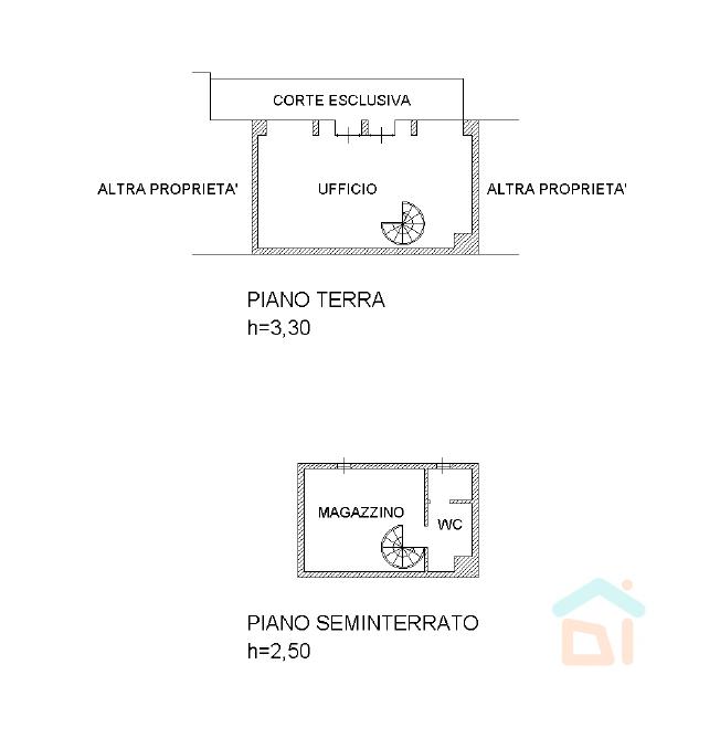 Ufficio in Via Poscolle 73, Udine, {3} - Planimetria 1