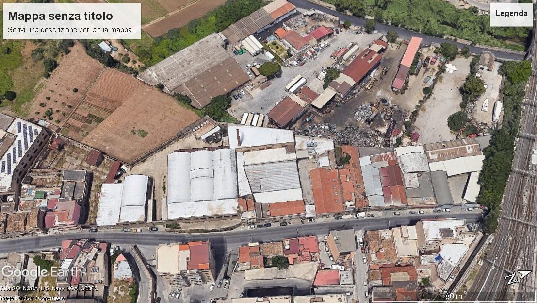 Capannone in Via Buonriposo 23, Palermo, {3} - Planimetria 1