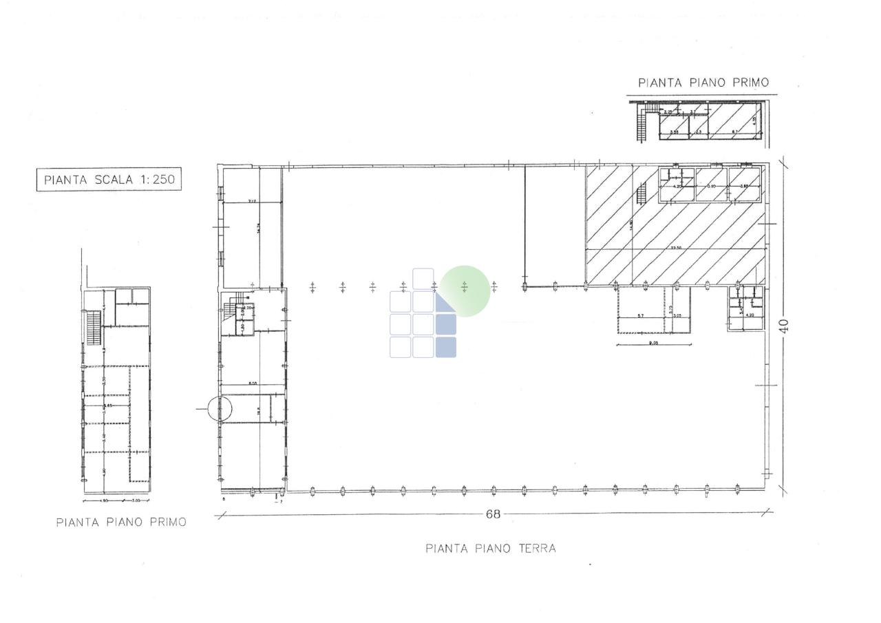 Capannone in Via delle Cateratte 111, Livorno, {3} - Planimetria 1
