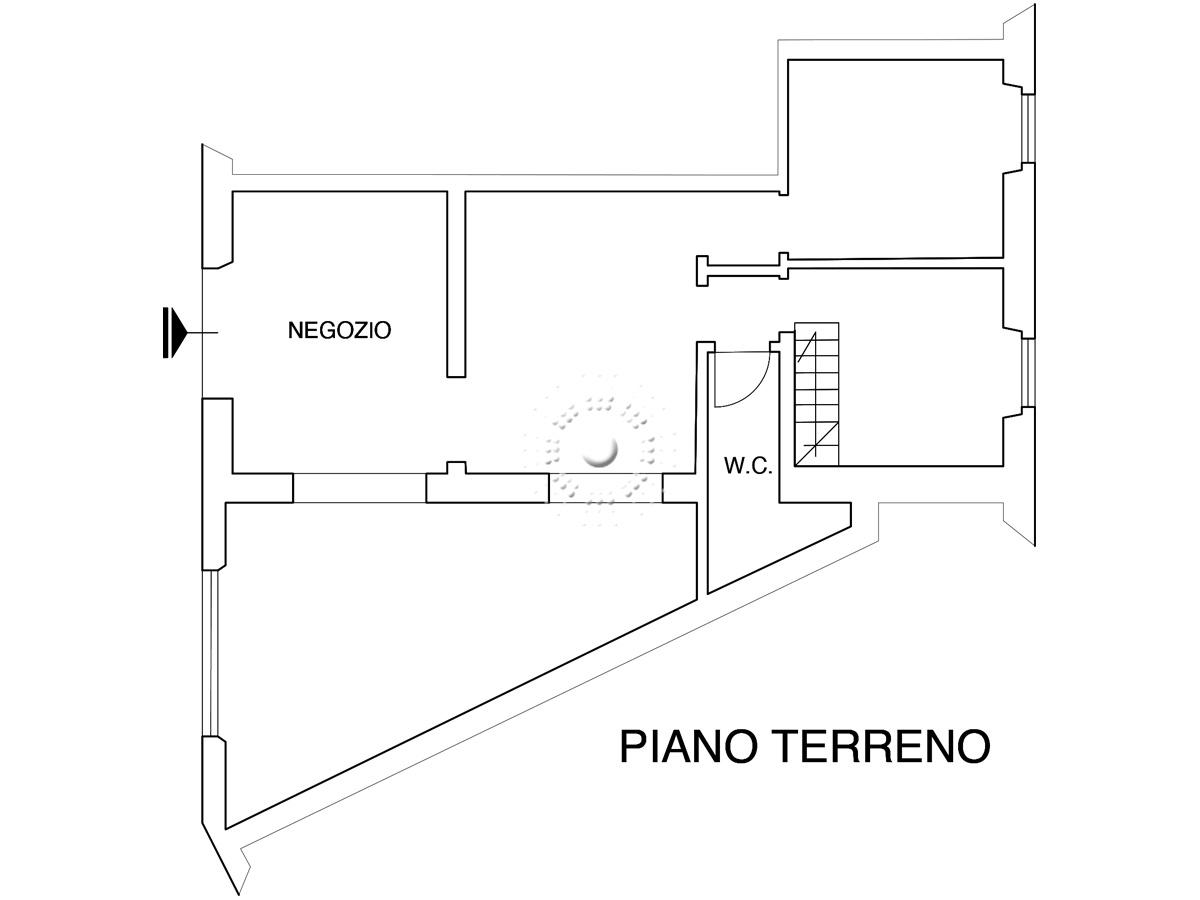 Negozio in Piazza Gavianna, Firenze, {3} - Planimetria 1