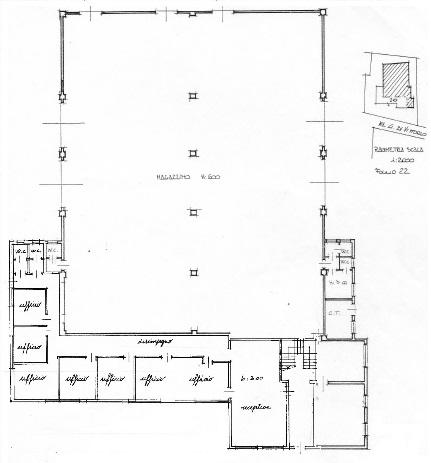 Capannone in Via Bruno Buozzi, Parma, {3} - Planimetria 1