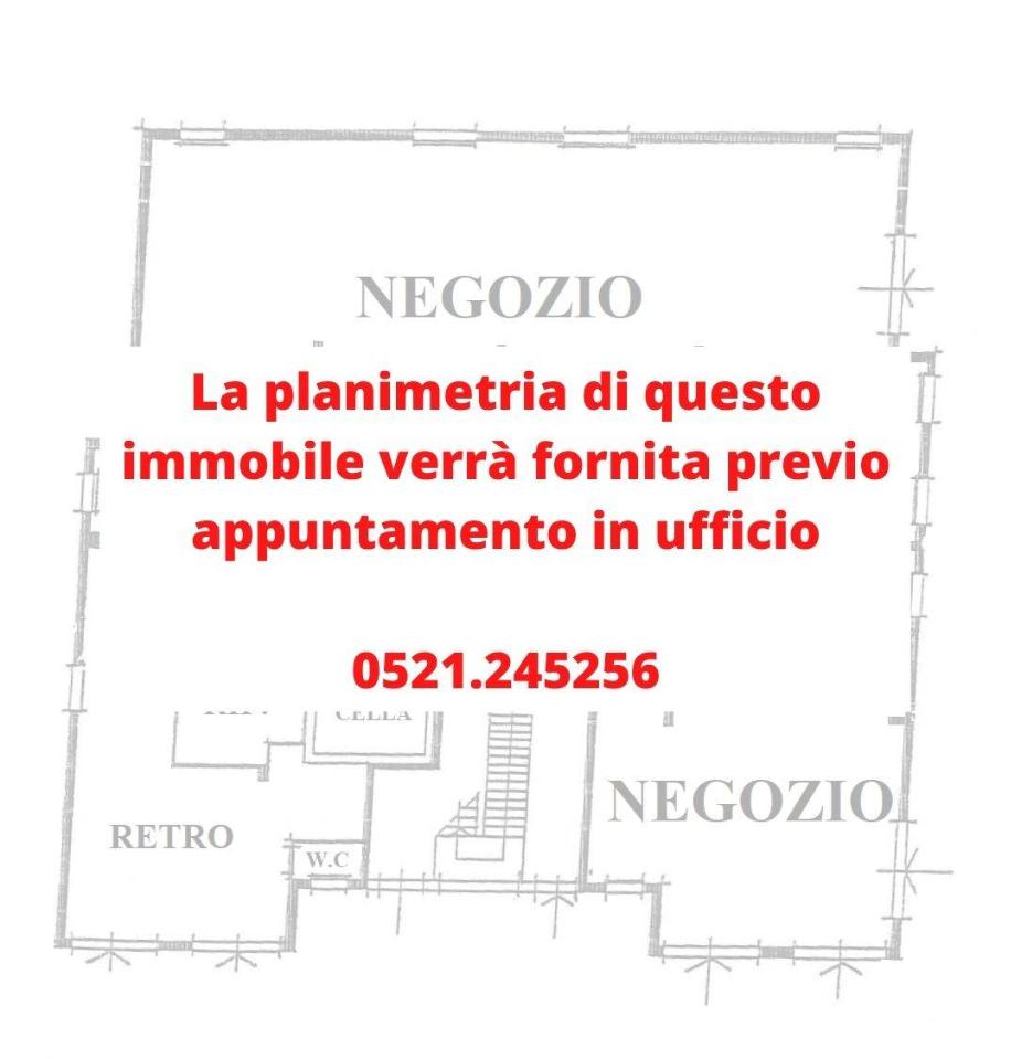 Negozio in Borgo XX Marzo, Parma, {3} - Planimetria 1
