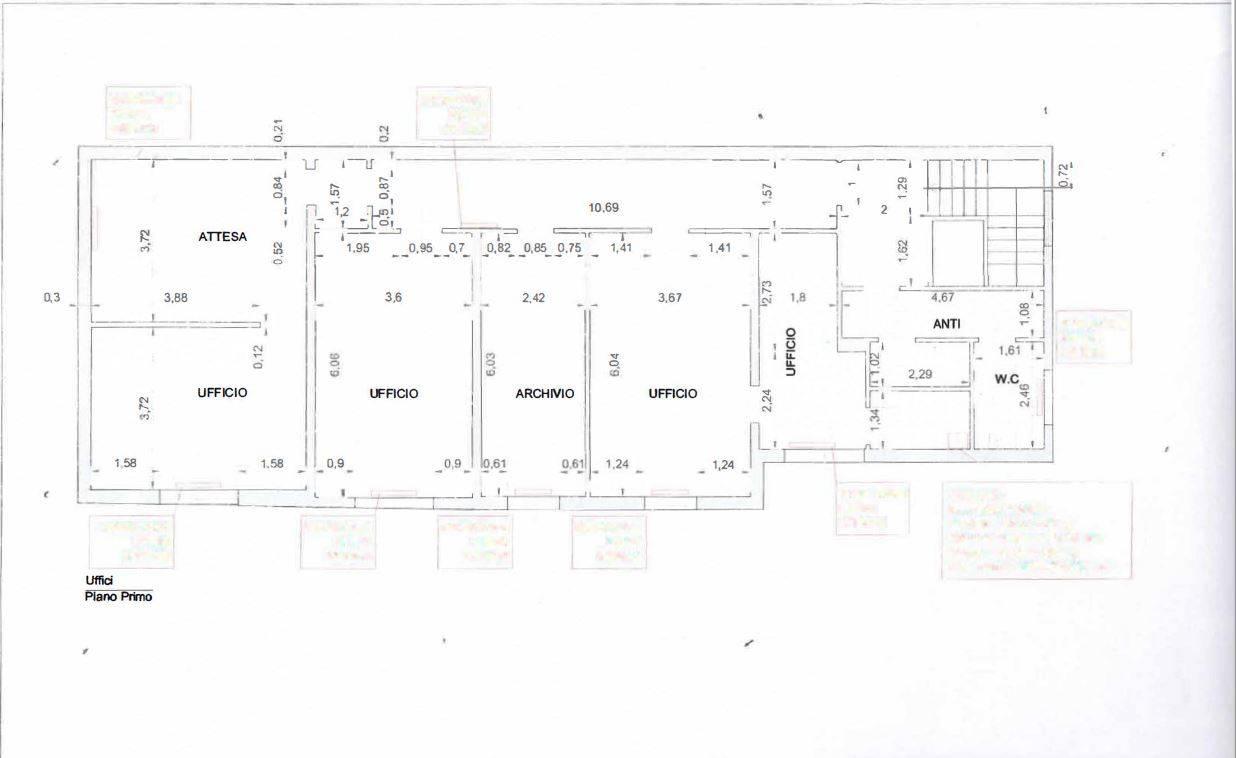 Ufficio in Strada Langhirano, Parma, {3} - Planimetria 1