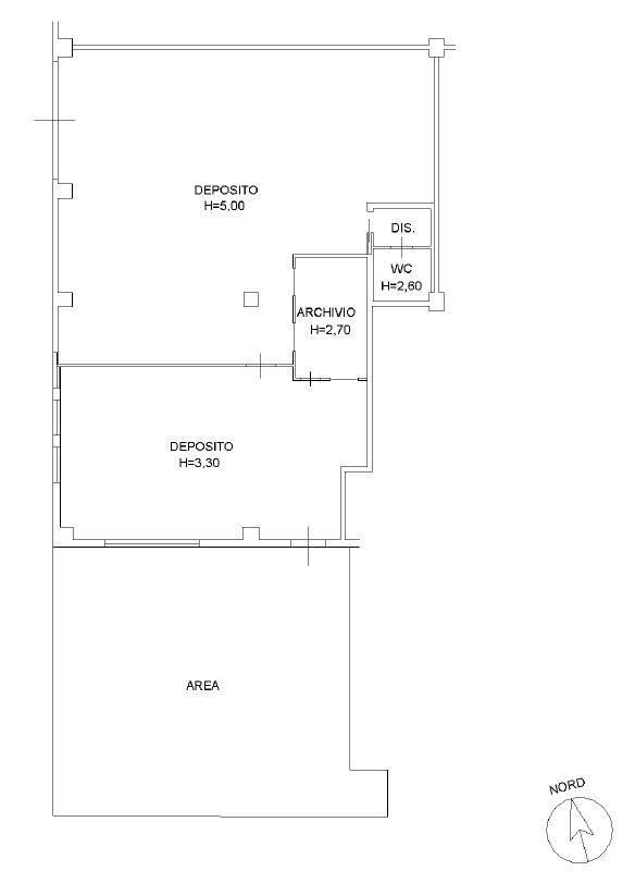 Negozio in Via Quintino Sella Snc, Parma, {3} - Planimetria 1