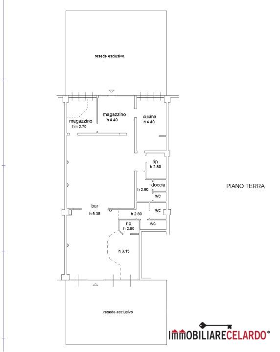 Negozio in , Colle Di Val D'Elsa, {3} - Planimetria 1