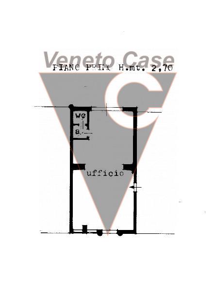 Ufficio in Via Santuario 41, Abano Terme, {3} - Planimetria 1