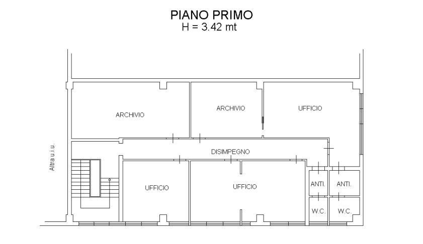 Capannone in Via Decorati al Valor Militare, 2, 41126, Modena, Modena, Italia  Saliceta San Giuliano - Baggiovara 2, Modena, {3} - Planimetria 1