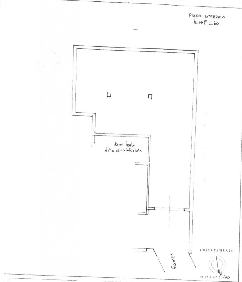Magazzino in Via di Montespaccato, Roma, {3} - Planimetria 1
