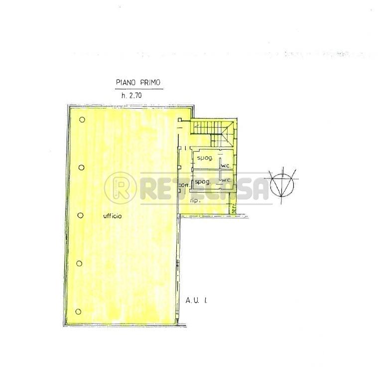 Ufficio in Via Blozano, Torri Di Quartesolo, {3} - Planimetria 1