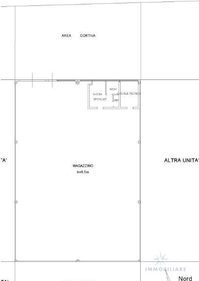 Capannone in Via Sargat, Mantova, {3} - Planimetria 1