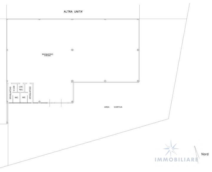 Capannone in Via Saragat, Mantova, {3} - Planimetria 1