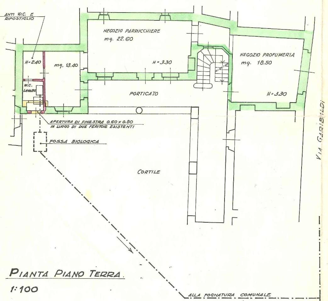Parrucchiere in , Comerio, {3} - Planimetria 1