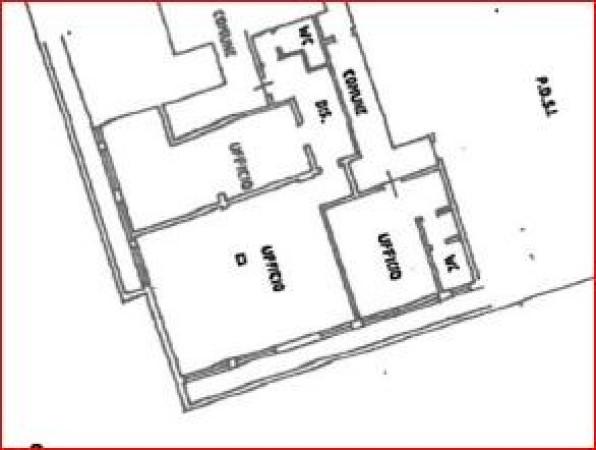 Ufficio in Via Achille Muzio 15, Bergamo, {3} - Planimetria 1