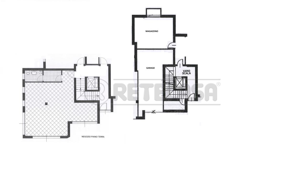 Palazzina commerciale in , Zermeghedo, {3} - Planimetria 1