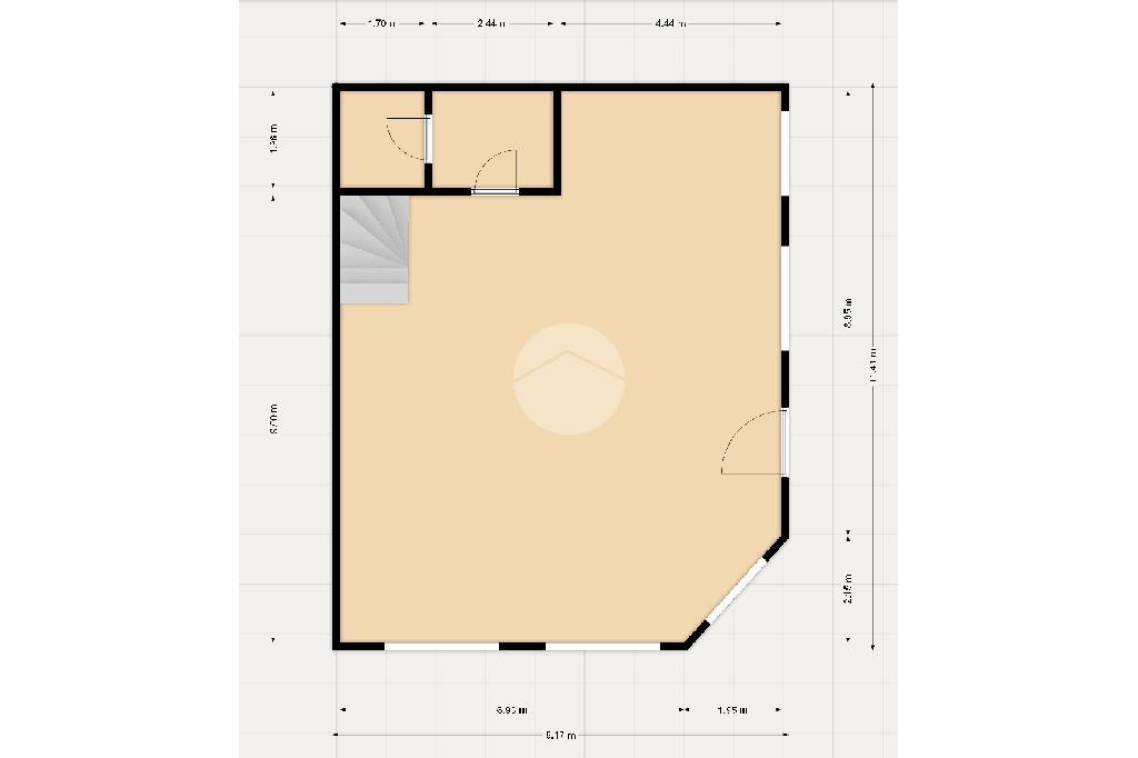 Negozio in Piazza Angilberto II 9, Milano, {3} - Planimetria 1
