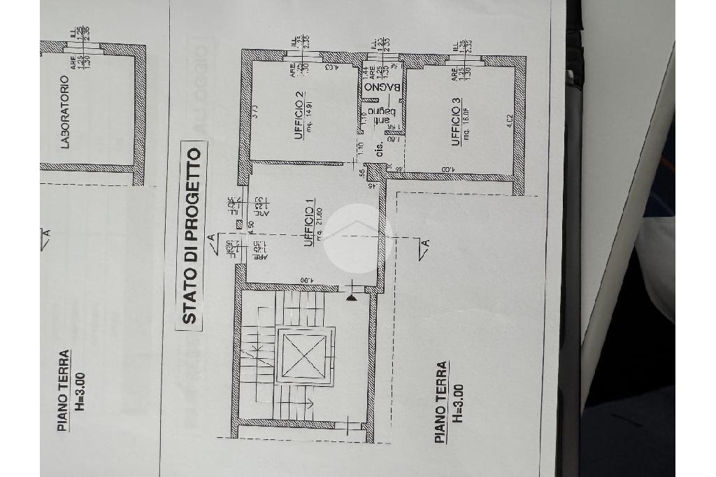 Ufficio in Via Manfredonia 6, Milano, {3} - Planimetria 1