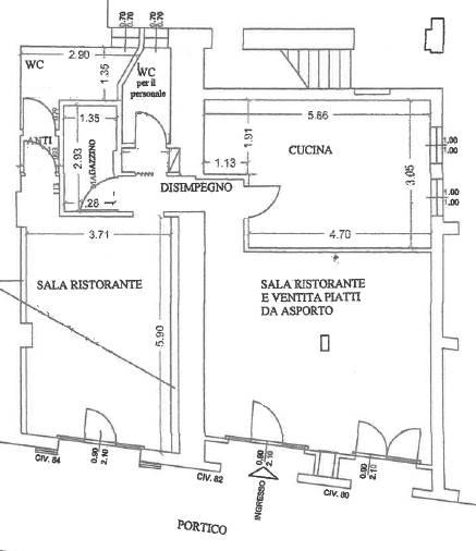 Ristorante in , Modena, {3} - Planimetria 1