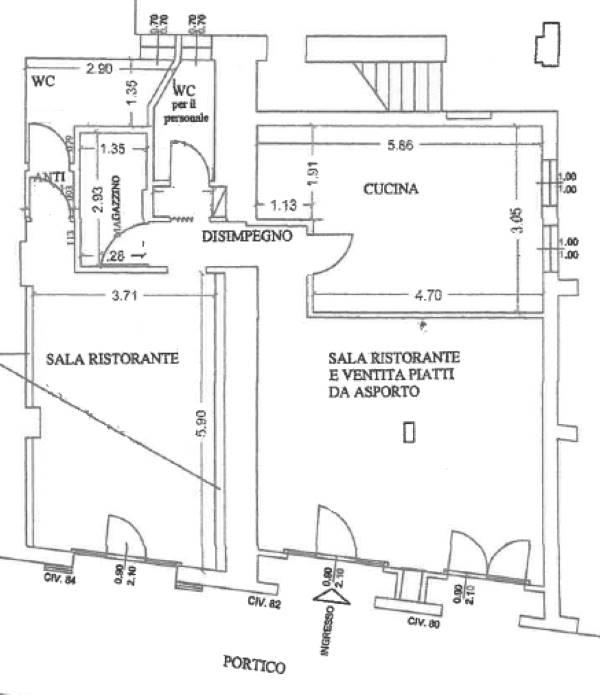 Negozio in , Modena, {3} - Planimetria 1