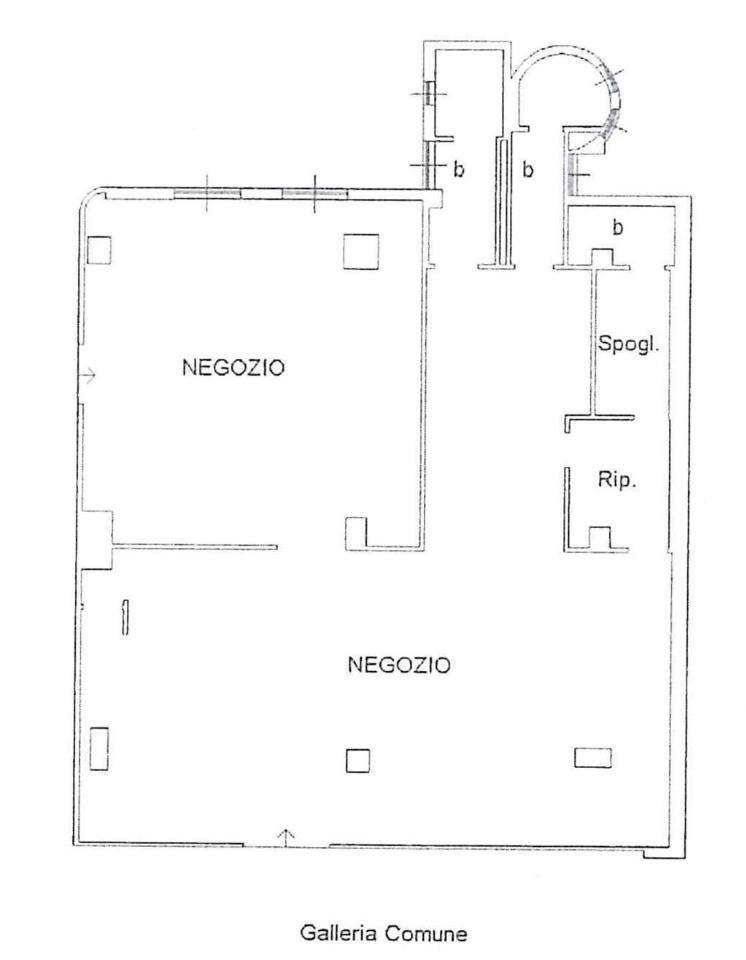 Negozio in , Monza, {3} - Planimetria 1
