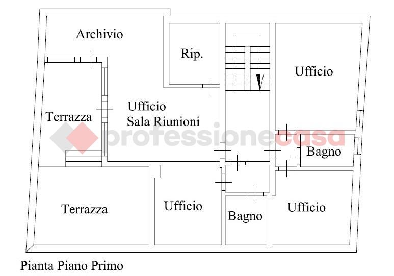 Ufficio in Via Luigi Cadorna Snc, Monselice, {3} - Foto 1