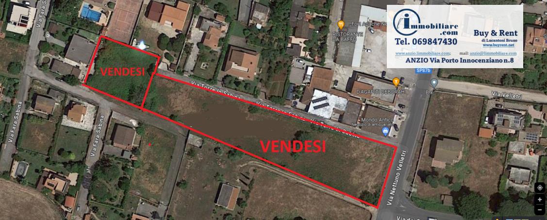 Terreno edificabile residenziale in vendita a Nettuno