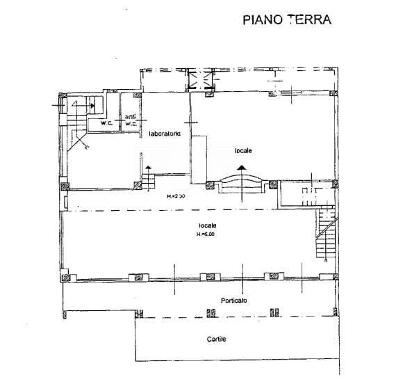 Negozio in Viale degli Ulivi, Galatina, {3} - Planimetria 1