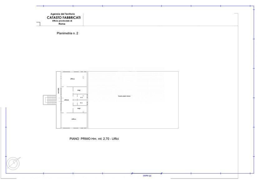 Magazzino in Viale degli Artigiani, Genzano Di Roma, {3} - Planimetria 1