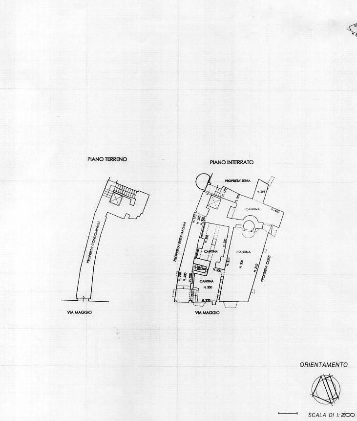 Negozio in Via Maggio, Firenze, {3} - Planimetria 1