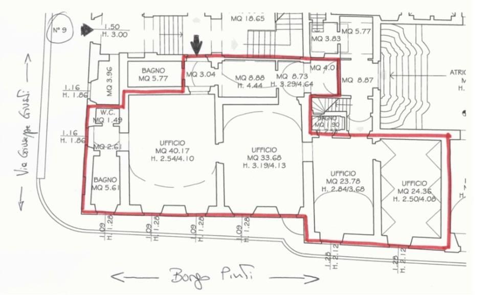 Ufficio in Borgo Pinti, Firenze, {3} - Foto 1