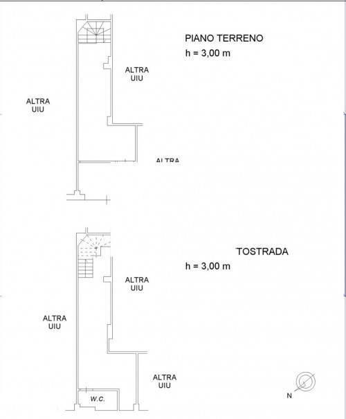 Negozio in Via della Pineta Sacchetti, Roma, {3} - Planimetria 1