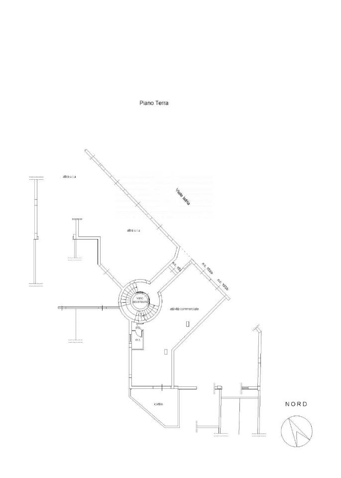 Negozio in Viale Istria 103c, Andria, {3} - Planimetria 1