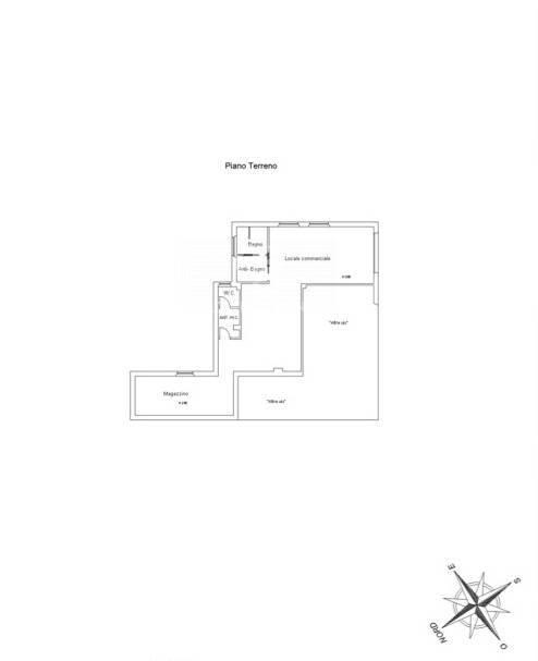 Esercizio commerciale in Via della Madonnina, Pienza, {3} - Planimetria 1